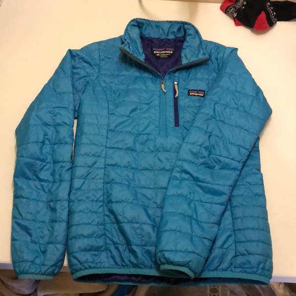Patagonia Women’s XS half-zip Blue Jacket - Picture 2 of 5